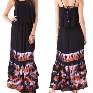 Patterson J. Kincaid Tie Dye Maxi Dress